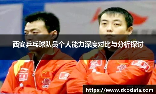 西安乒乓球队员个人能力深度对比与分析探讨